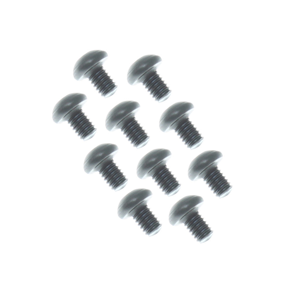 REDCAT - RER12506 3x4mm Button Head Machine Thread Hex Screw (10pcs) (RER12506)