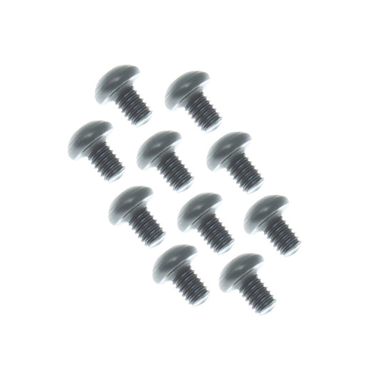 REDCAT - RER12506 3x4mm Button Head Machine Thread Hex Screw (10pcs) (RER12506)