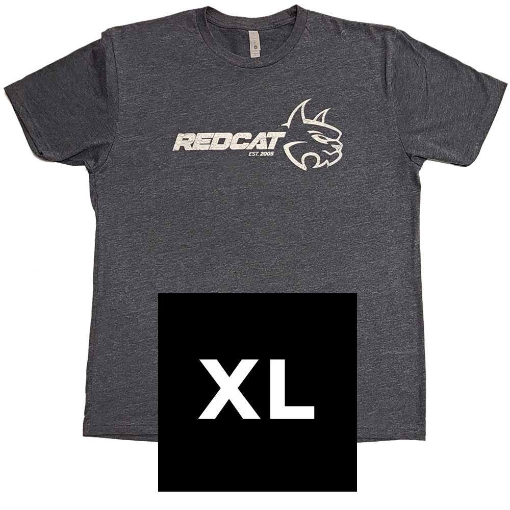 REDCAT - RER14263 Redcat Logo T-Shirt(Distressed)(XL)(1pc) (RER14263)