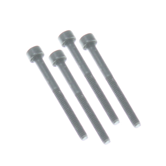 REDCAT - RER23803 2.5x25mm Shoulder Cap Head Hex Machine Thread Screw (4pcs) (RER23803)