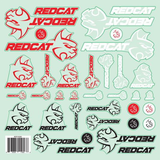 REDCAT - RER14384 Redcat Logo Decal Sheet (1pc) (RER14384)