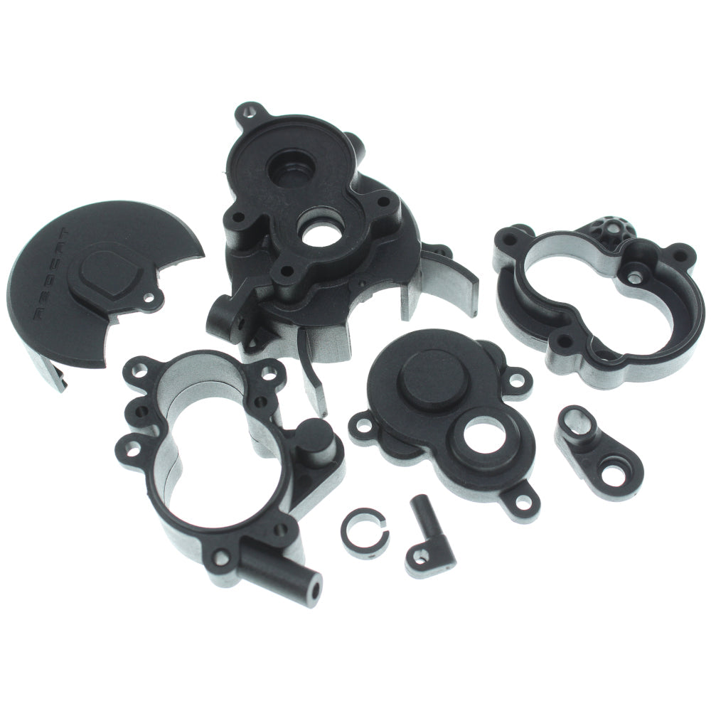 REDCAT - RER15428 Transmission Housing w/ Servo Parts(1set) (RER15428)