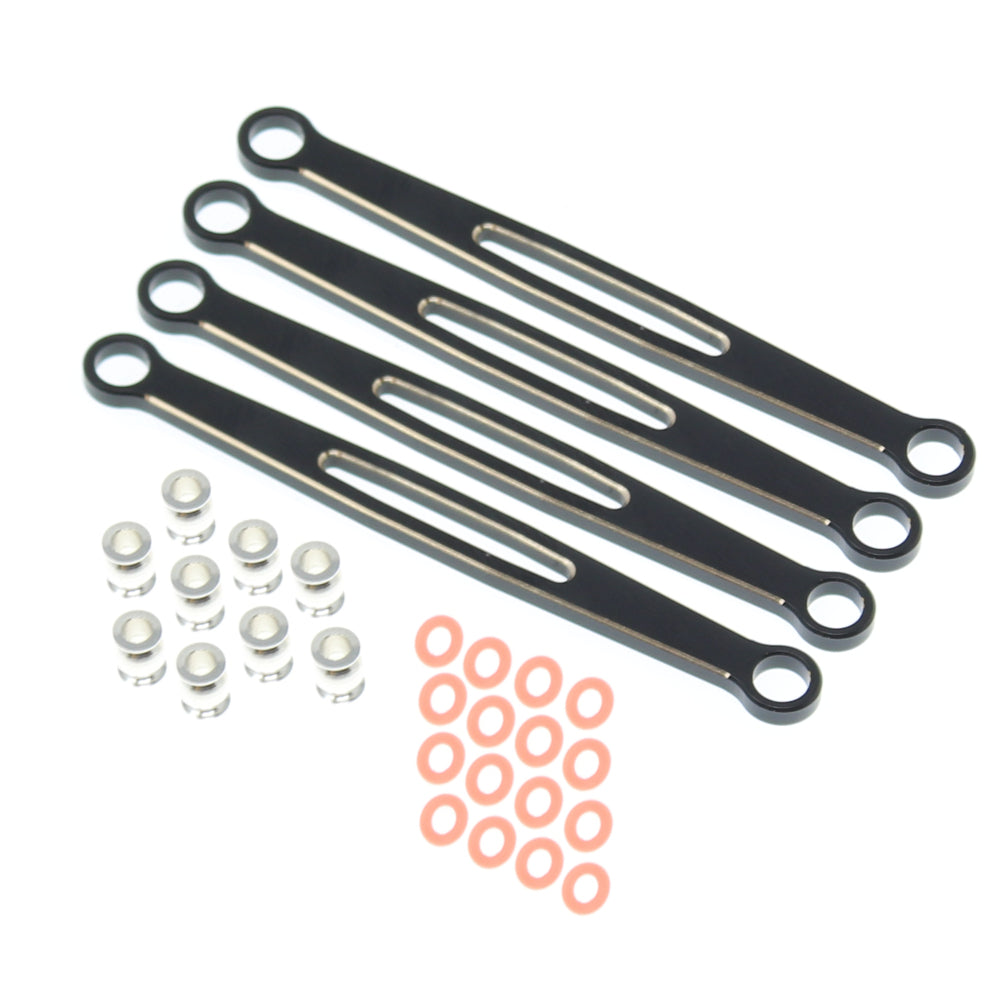 REDCAT - RER30282 Rear Links (Brass)(Black)(4pcs) (RER30282)