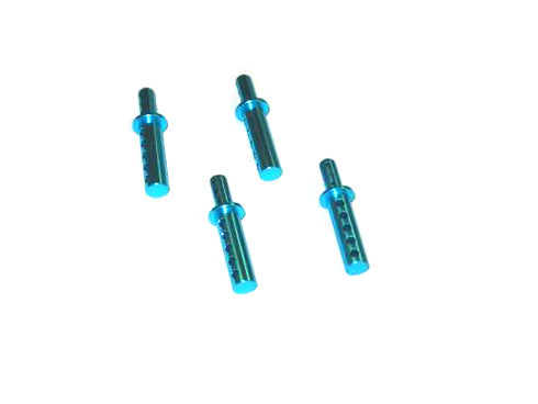 REDCAT - Aluminum body post (Blue) (4pcs) (08047B)