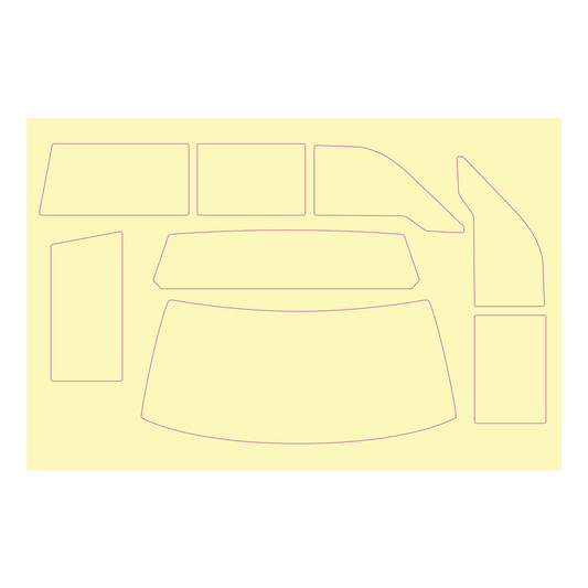 REDCAT - RER11115 Clear Window Mask for Gen 7(1set) (RER11115)