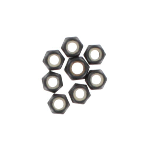 REDCAT - 4mm Steel Nylon Insert Lock Nuts (8pcs) (85794)