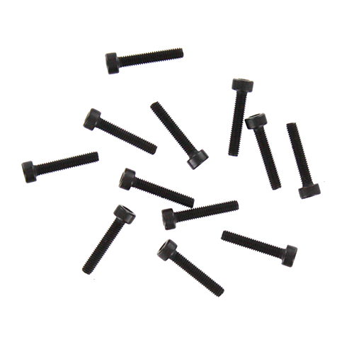 REDCAT - 50202 3x16mm Cap Head Hex Machine Thread Screws (12pcs) (50202)