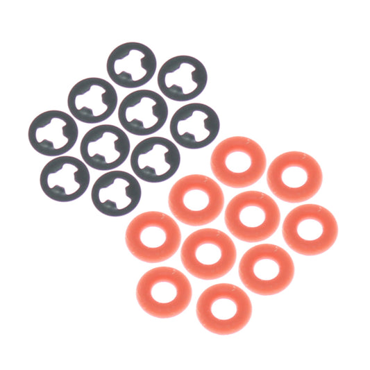 REDCAT - RER24611 Starlock washers w/ Orings(10pcs) (RER24611)