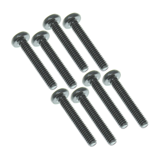REDCAT - RER13478 2x12mm Button Head Hex Machine Thread Screws (12pcs) (RER13478)
