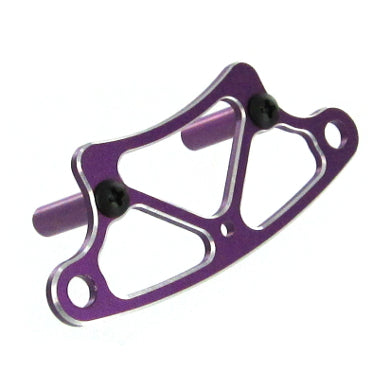 REDCAT - 102258 Front Bumper Top Plate(Aluminum)(Purple)(1pc) (102258)