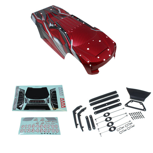 REDCAT - RER18302 1/6th Scale Truck Body(Red)(1pc) (RER18302)