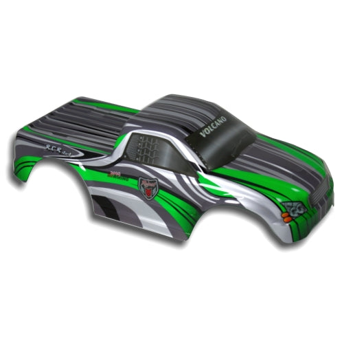 REDCAT - 88023GW 1/10th Truck Body(Green/White)(1pc) (88023GW)