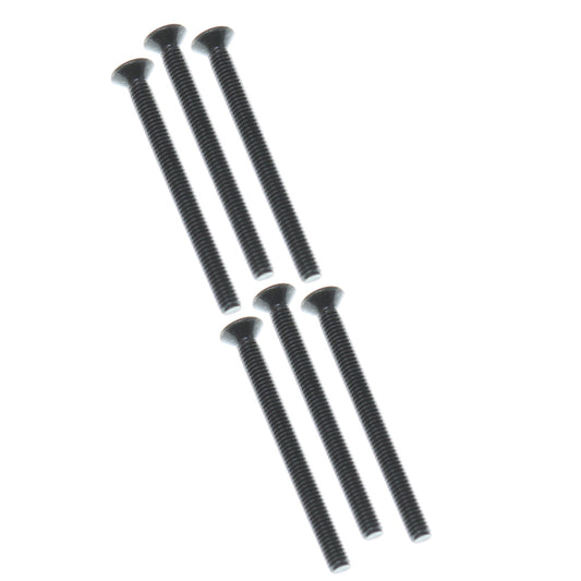 REDCAT - RER18809 4x46mm Countersunk Hex Machine Thread Screws (6pcs) (RER18809)