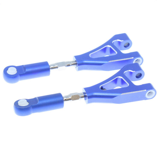 REDCAT - 050012 Front Upper Suspension Arms(Aluminum)(Blue)(2pcs) (050012)