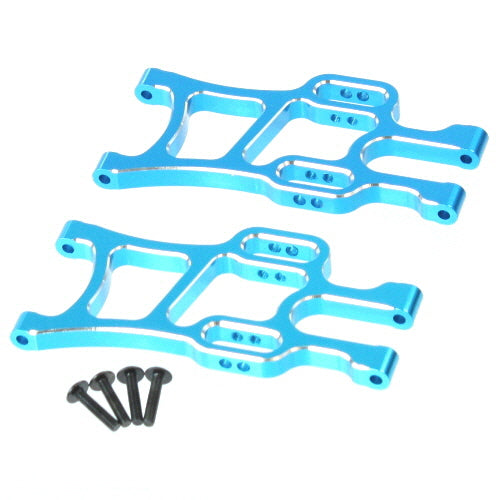 REDCAT - 08055B Aluminum Front Lower Suspension Arms L/R (Blue)(1pr) (08055B)