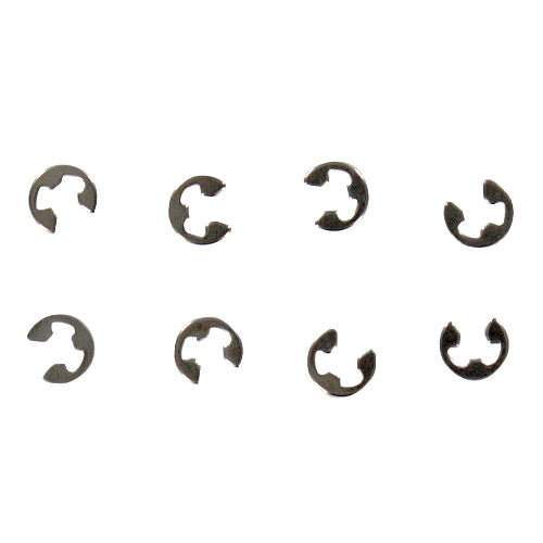 REDCAT - 60043 2.5mm E-Clips (8pcs) (60043)