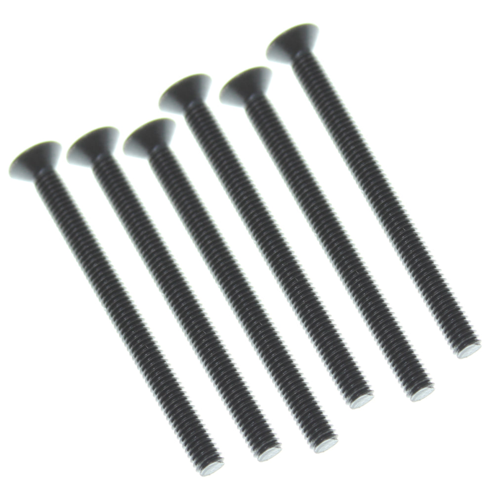 REDCAT - RER18909 3x35mm Countersunk Hex Machine Thread Screws (6pcs) (RER18909)