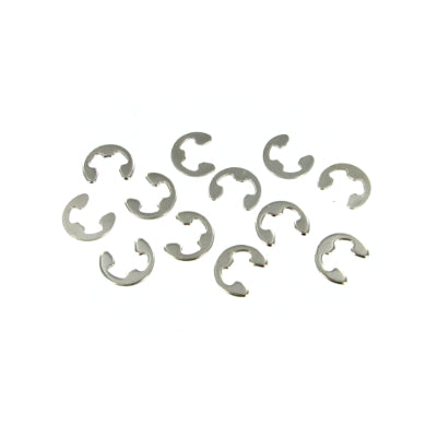 REDCAT - BS810-047 4x0.6mm E-Clips (12pcs) (BS810-047)