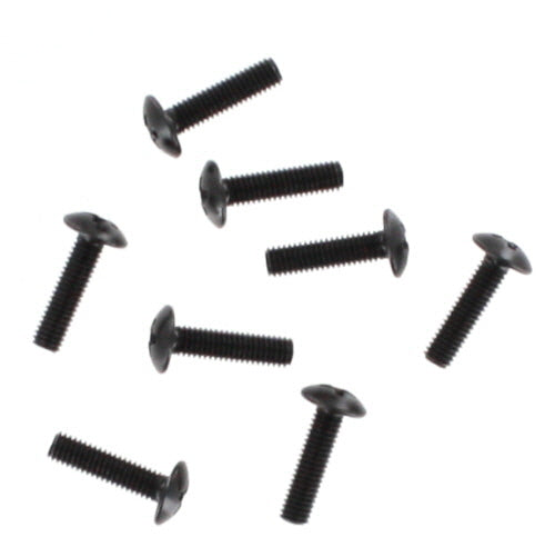 REDCAT - 3x12mm Button Head Phillips Machine Thread Screws (8pcs) (98064)