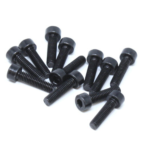 REDCAT - 07176 4x16mm Cap Head Hex Machine Thread Screws (12pcs) (07176)