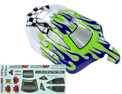 REDCAT - 66002 1/10th Buggy Body (Purple/Green)(1pc) (66002)
