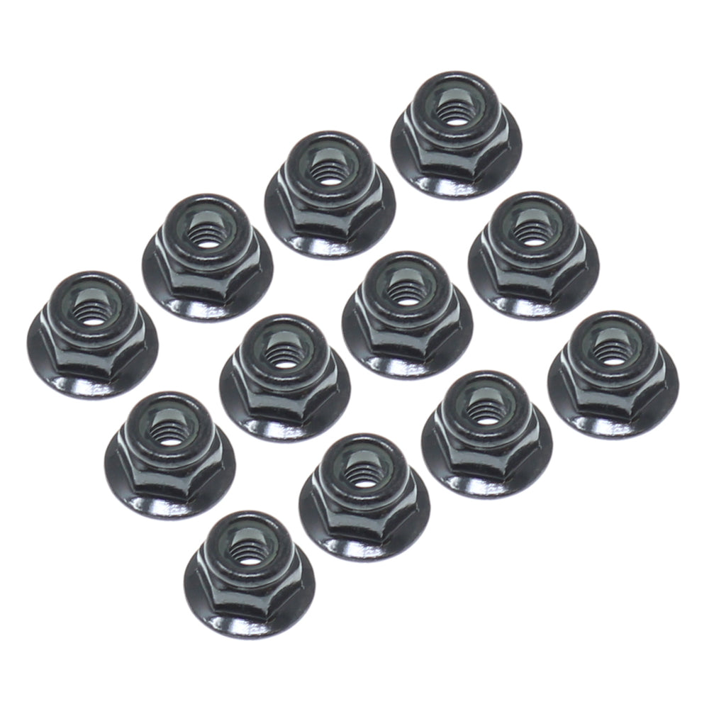 REDCAT - RER27428 4mm Flange Lock Nuts (12pcs) (RER27428)