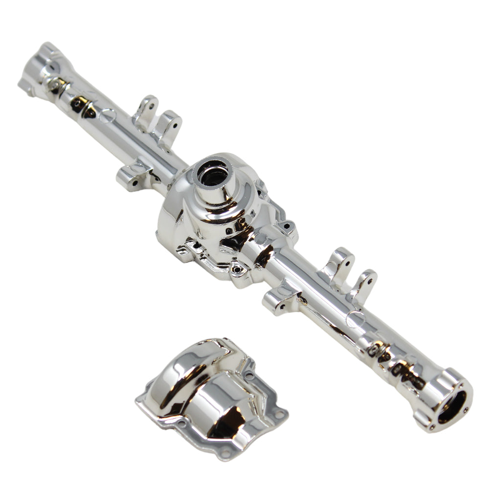 REDCAT - RER14526 Rear Axle Housing Assembly and Cap (Chrome) (1pc) (RER14526)