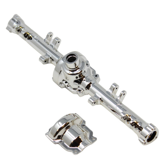 REDCAT - RER14526 Rear Axle Housing Assembly and Cap (Chrome) (1pc) (RER14526)