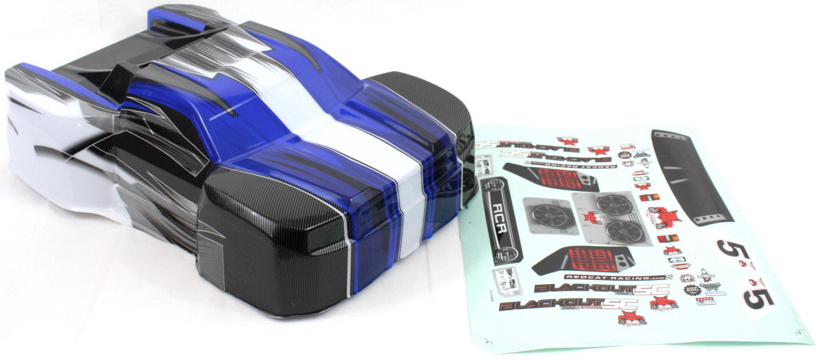 REDCAT - BS215-002B 1/10th SC Truck Body(Blue)(1pc) (BS215-002B)