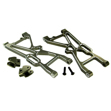 REDCAT - 710032 Rear Lower Suspension Arms(Aluminum)(GunMetal)(2pcs) (710032)