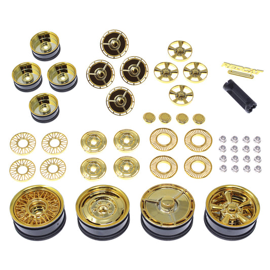 REDCAT - Mod Wheel Kit(Gold)(1set) (RER14736)