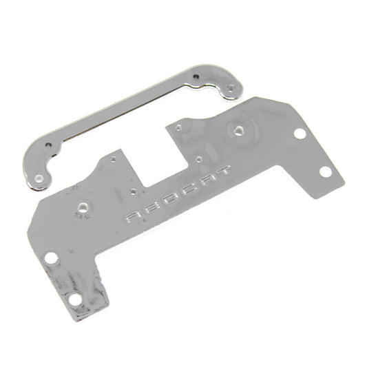 REDCAT - RER15555 Steering Tray W/ Steering Rack (Chrome) (1pr) (RER15555)