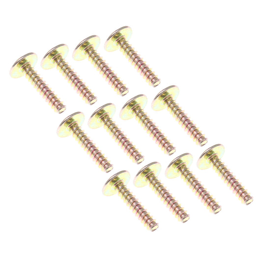 REDCAT - RER13672 2.6x12mm Washer Head Phillips Self Tapping Screws (12pcs) (RER13672)