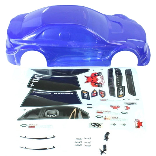 REDCAT - BL10315 1/10 On-road Body(200mm)(Metaliic Blue)(1pc) (BL10315)