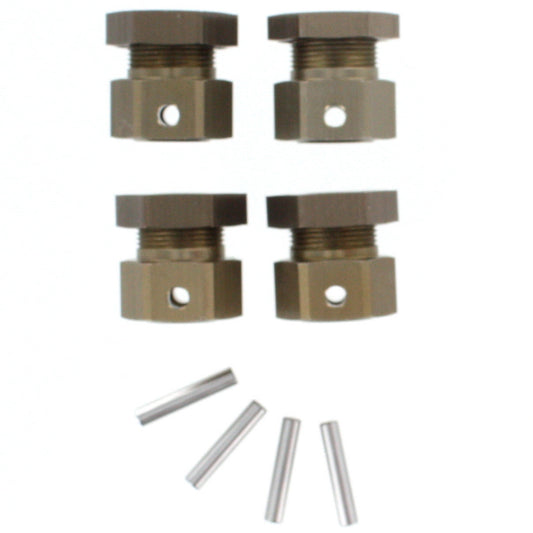 REDCAT - 07427 Wheel Hex Set with Nuts and Pins (22mm |  stock)(4pcs) (07427)