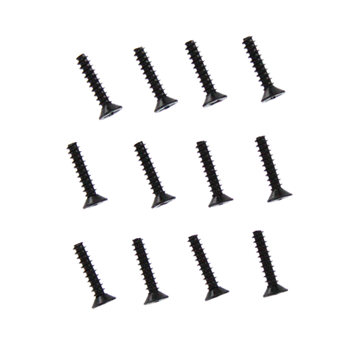 REDCAT - 3x14mm Countersunk Phillips Self Tapping Screws (12pcs) (BS903-068)