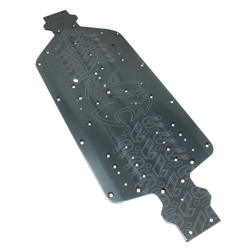 REDCAT - RER18098 6065 Chassis(4S)(Silver)(Aluminum)(1pc) (RER18098)