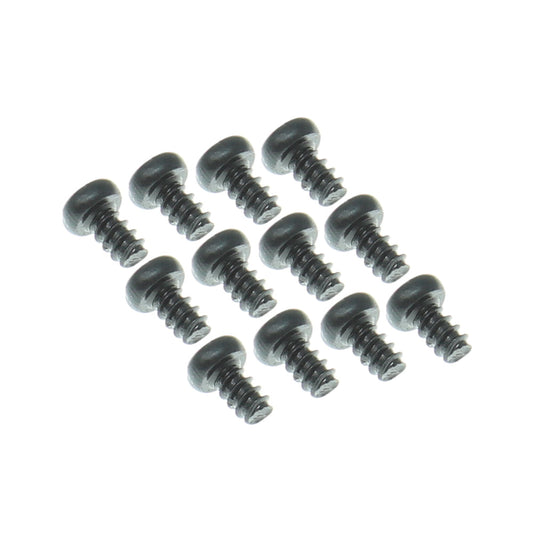 REDCAT - RER13670 2.3x4mm Button Head Phillips Self Tapping Screws (12pcs) (RER13670)