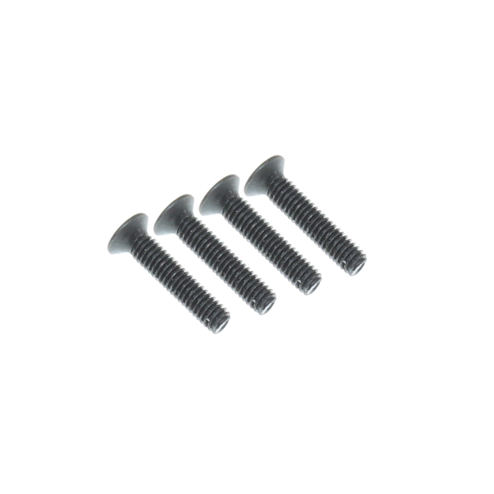 REDCAT - RER24834 2.5x12mm Countersunk Hex Machine Thread Screws (4pcs) (RER24834)