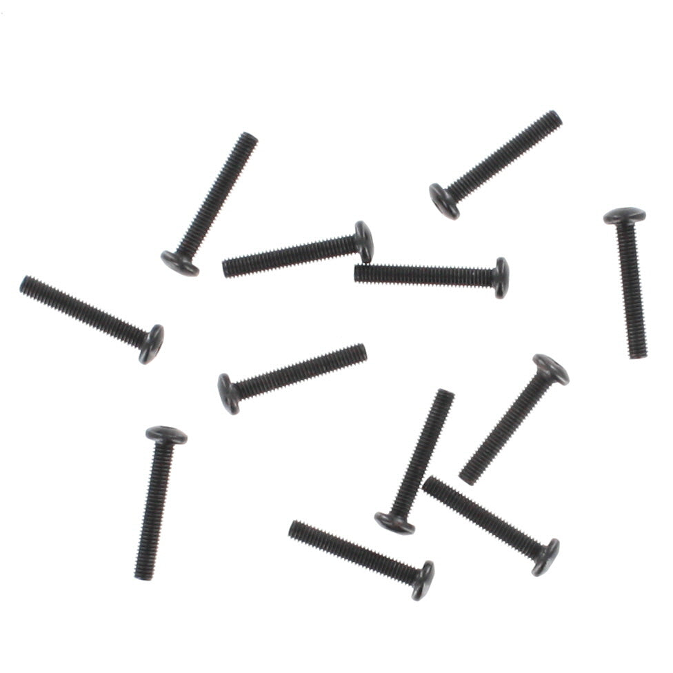 REDCAT - 3x18mm Button Head Hex Machine Thread Screws (12pcs) (S154)