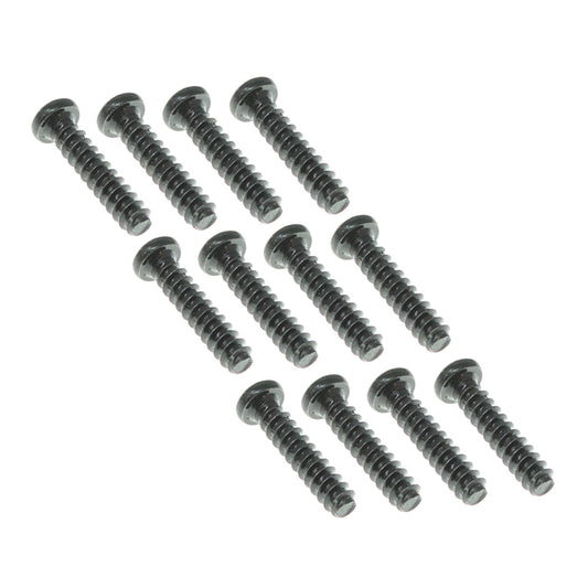 REDCAT - RER13667 2.6x12mm Button Head Phillips Self Tapping Screws (12pcs) (RER13667)