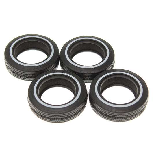 REDCAT - Low Profile Tires W/ Foams(4pcs) (RER14654)