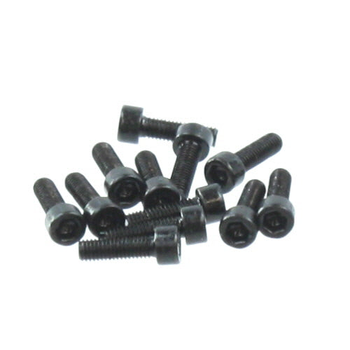 REDCAT - 3x10mm Cap Head Hex Machine Thread Screws (12pcs) (BS803-081)