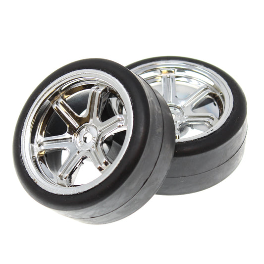 REDCAT - BS205-011 Road Wheels |  Chrome (BS205-011)