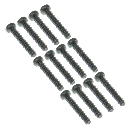 REDCAT - RER13668 2x12mm Button Head Phillips Self Tapping Screws (12pcs) (RER13668)