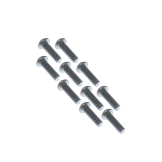 REDCAT - 2x6mm Button Head Hex Machine Thread Screws (10pcs) (RER12696)