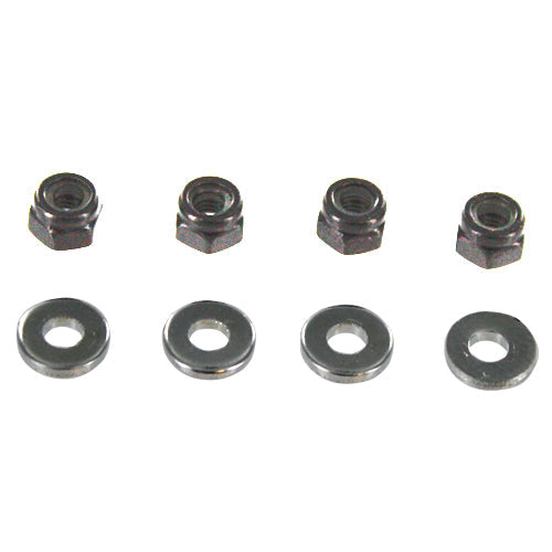 REDCAT - 3mm Lock Nut w/ Washers (4pcs) (BS704-010)