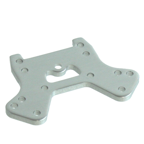 REDCAT - BS214-013A Aluminum Rear Shock Tower (Silver)(1pc) (BS214-013A)
