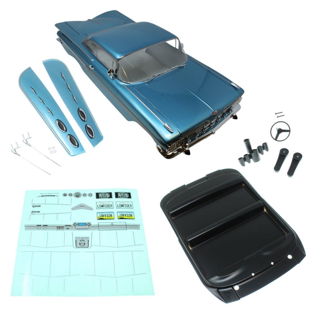 REDCAT - RER15530 59' Impala Body (Blue) (1pc) (RER15530)