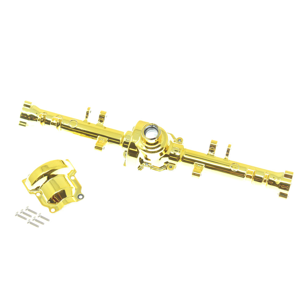 REDCAT - RER25826 Rear Axle Housing Assembly and Cap (Gold) (1pc) (RER25826)